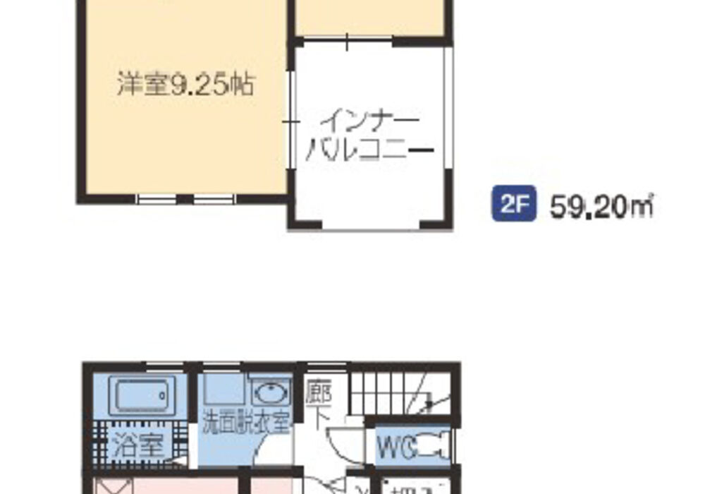 南町第３-１号棟 間取り