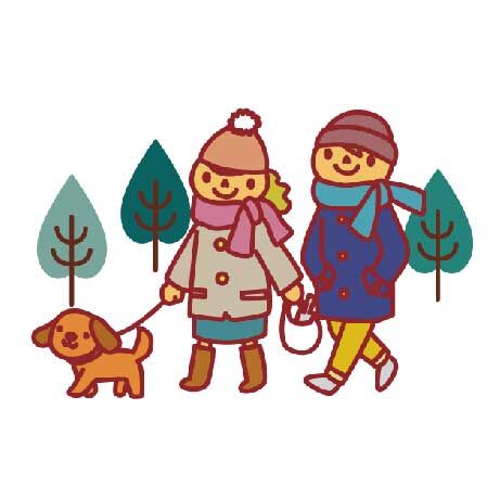 犬の散歩