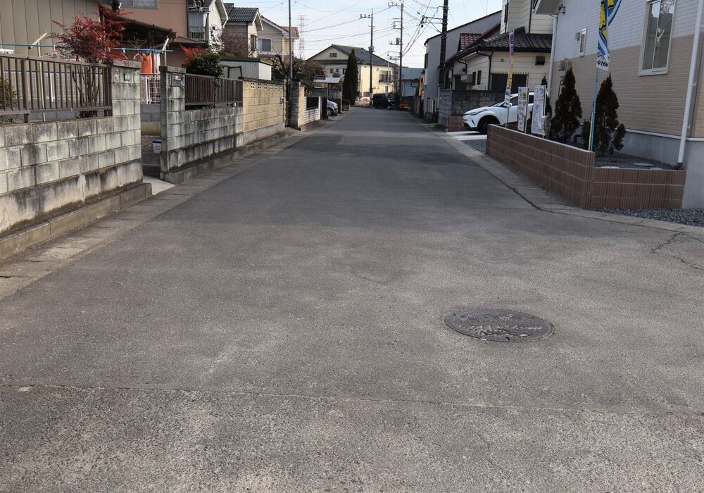 三杉町第6 1号棟 北東側道路