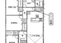 三杉町第6 1号棟 間取り