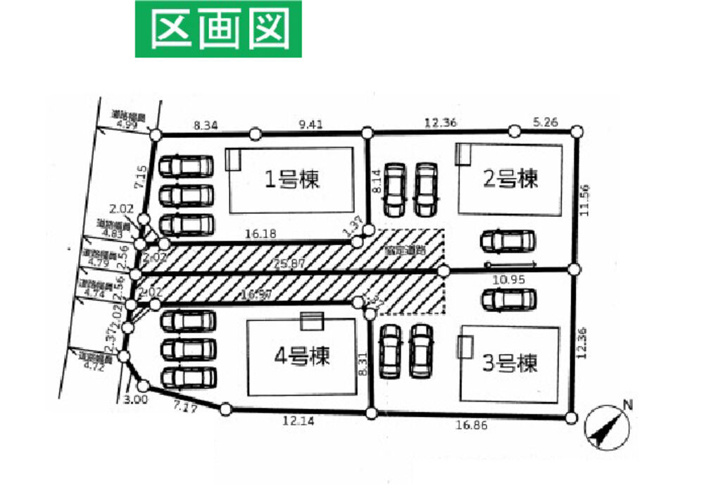 大堤第3 区画図