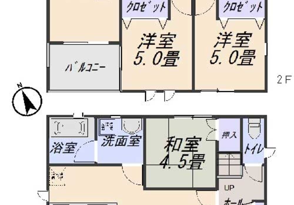 女沼第11-2号棟 間取り