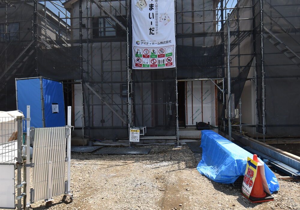 建築中 外観
