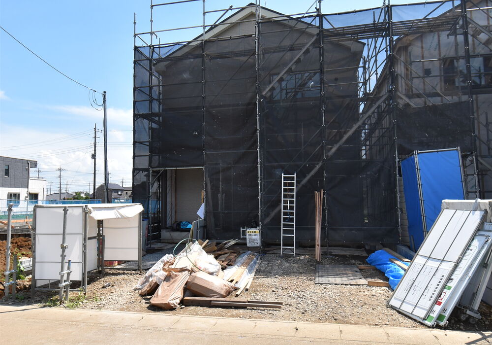 建築中 外観