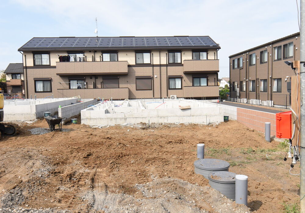 建築中 2021年10月5日撮影