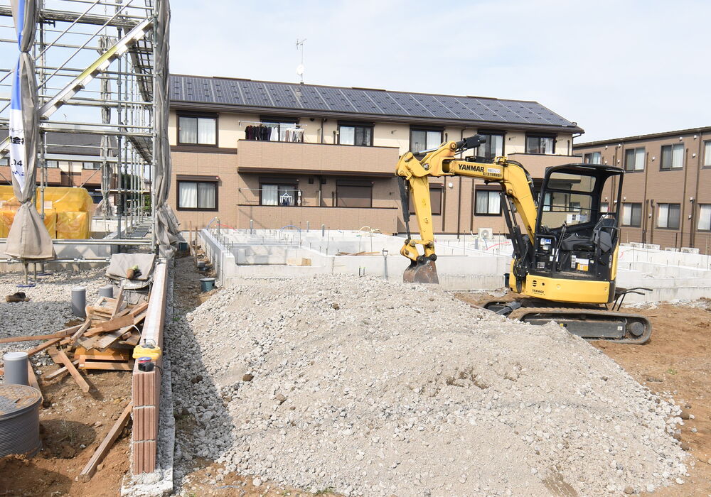建築中 2021年10月5日撮影