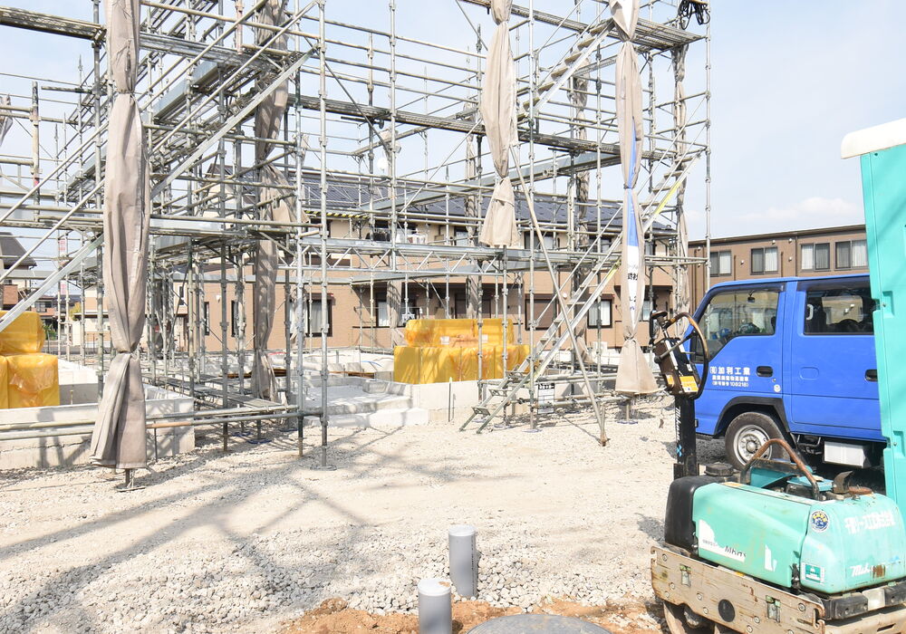 建築中 2021年10月5日撮影