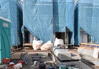 外観 建築中2021年12月10日撮影