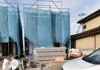 外観 建築中2021年12月10日撮影