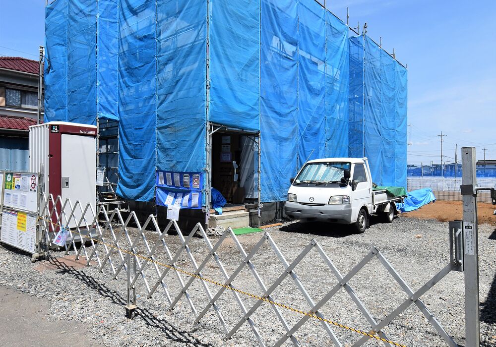 建築中 2022年5月10日撮影