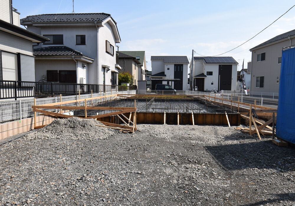 建築中 2022年4月19日撮影