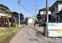 北西側道路