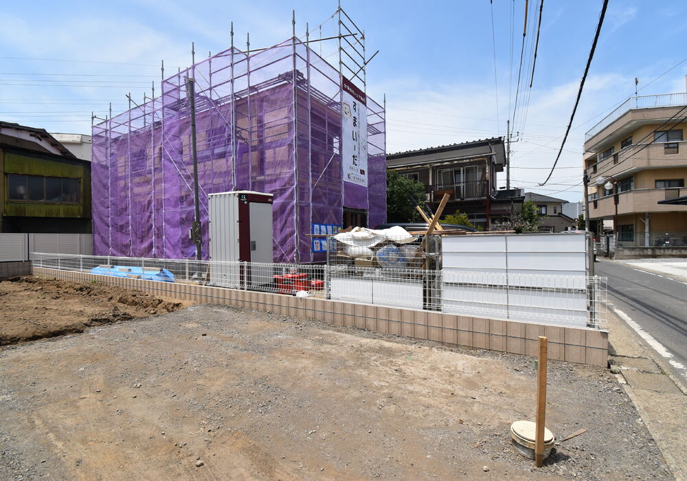 建築中 2022年6月24日撮影