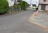 北西側道路