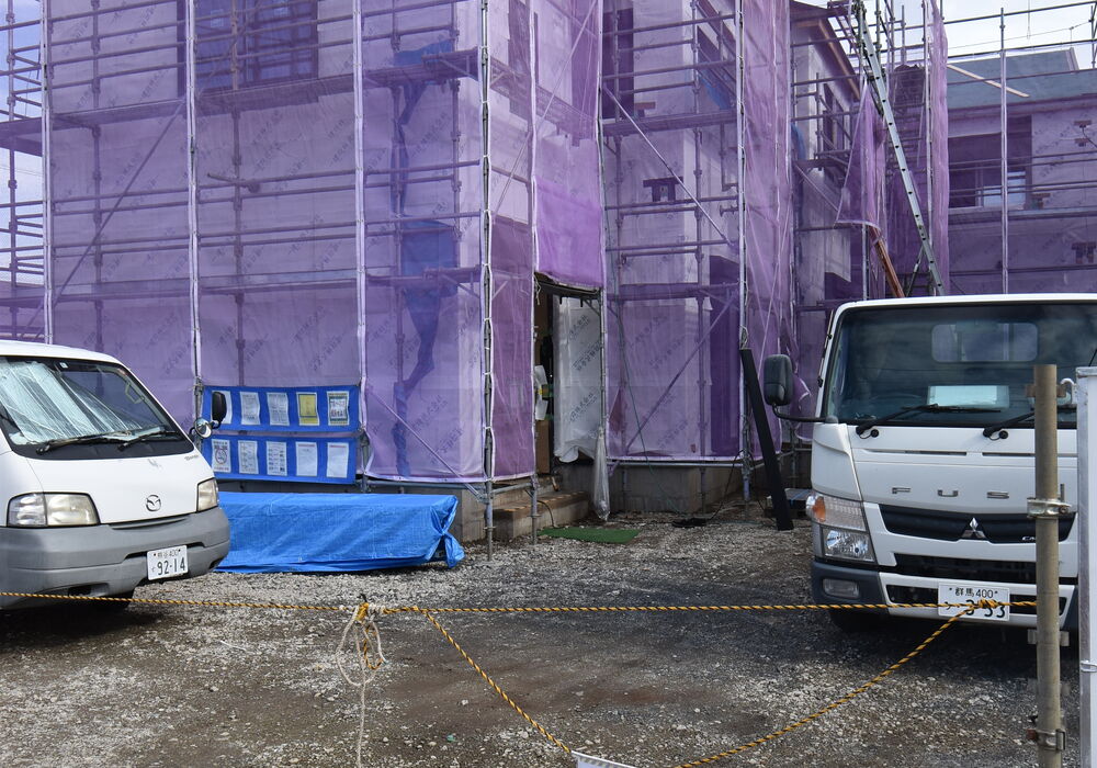 建築中 2022年10月11日撮影