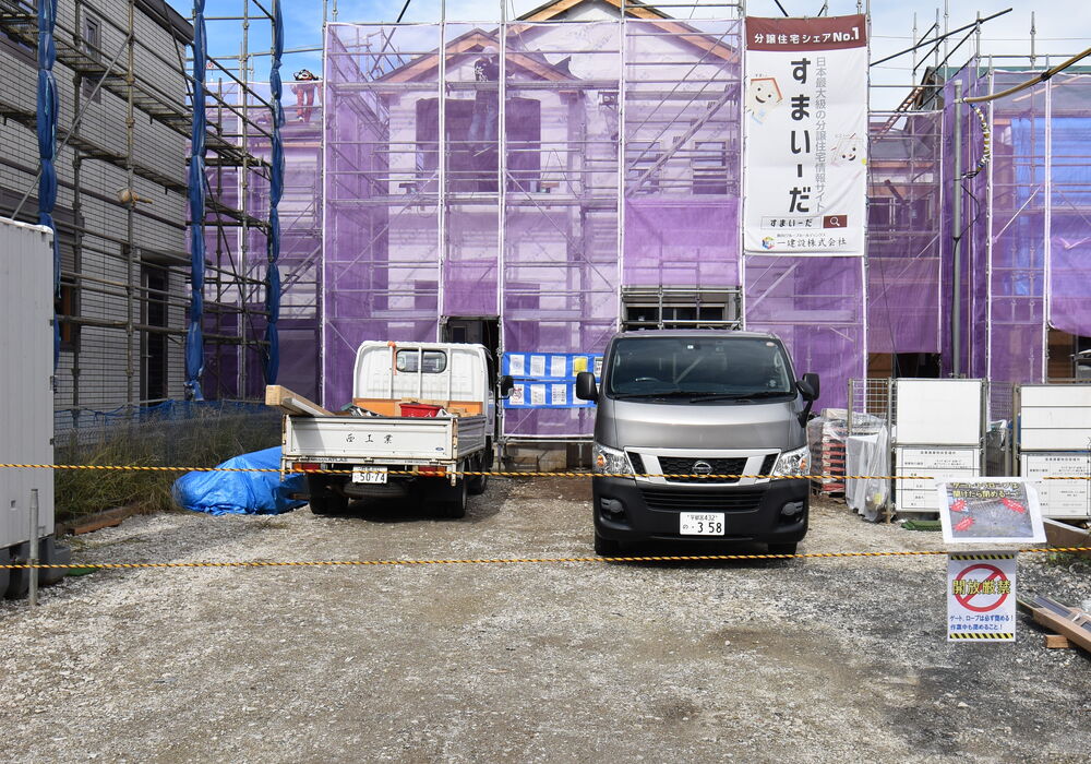 建築中 2022年10月11日撮影