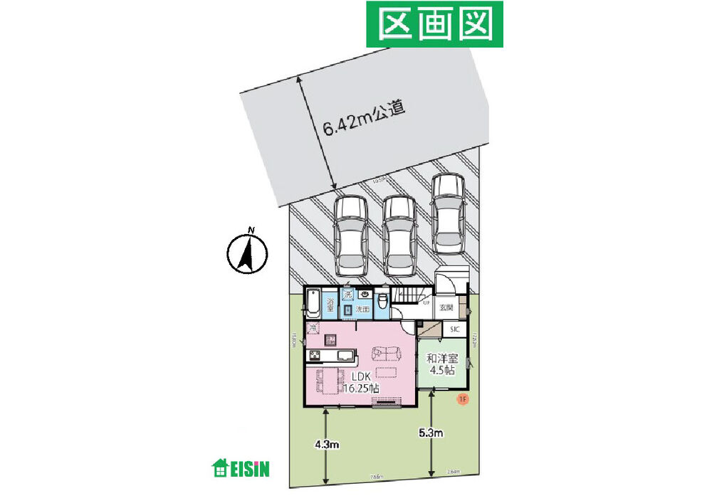 区画図