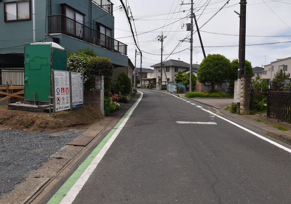 北側道路