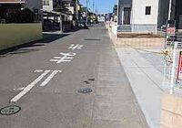 西側道路