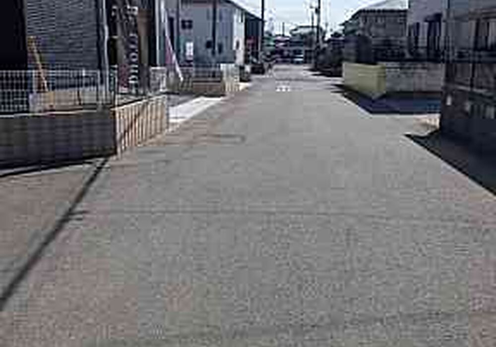 西側道路