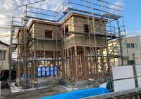 外観　建築中