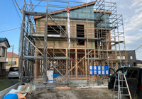 外観 建築中