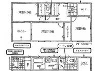 古河第4-６号棟間取り